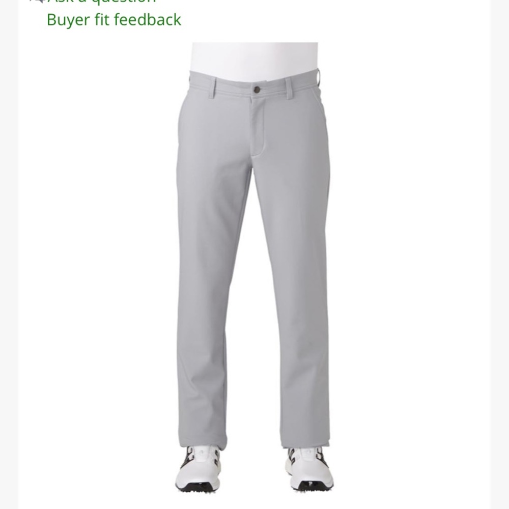 Adidas climawarm golf pants grey.